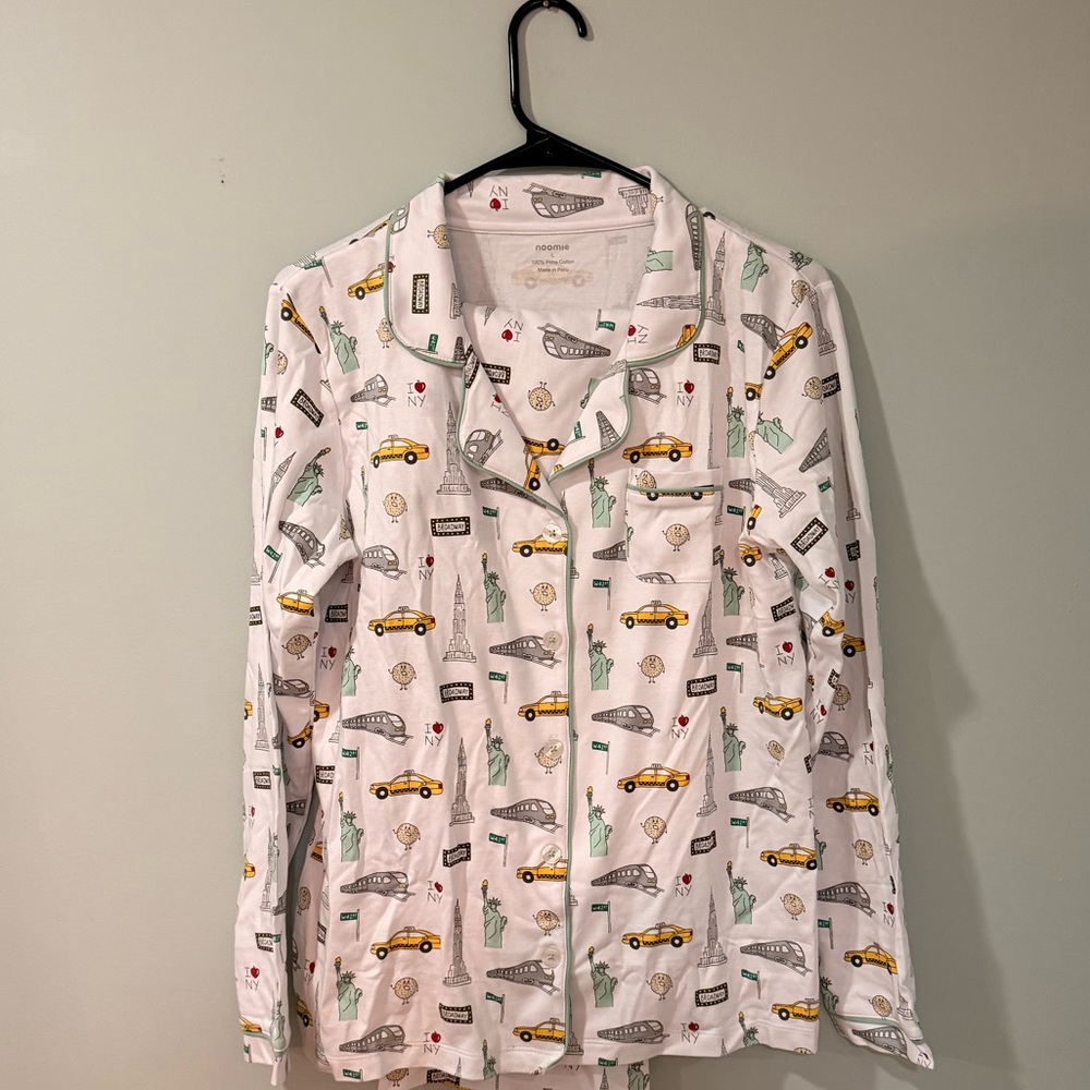 Noomie New York Pajama Set Size Large